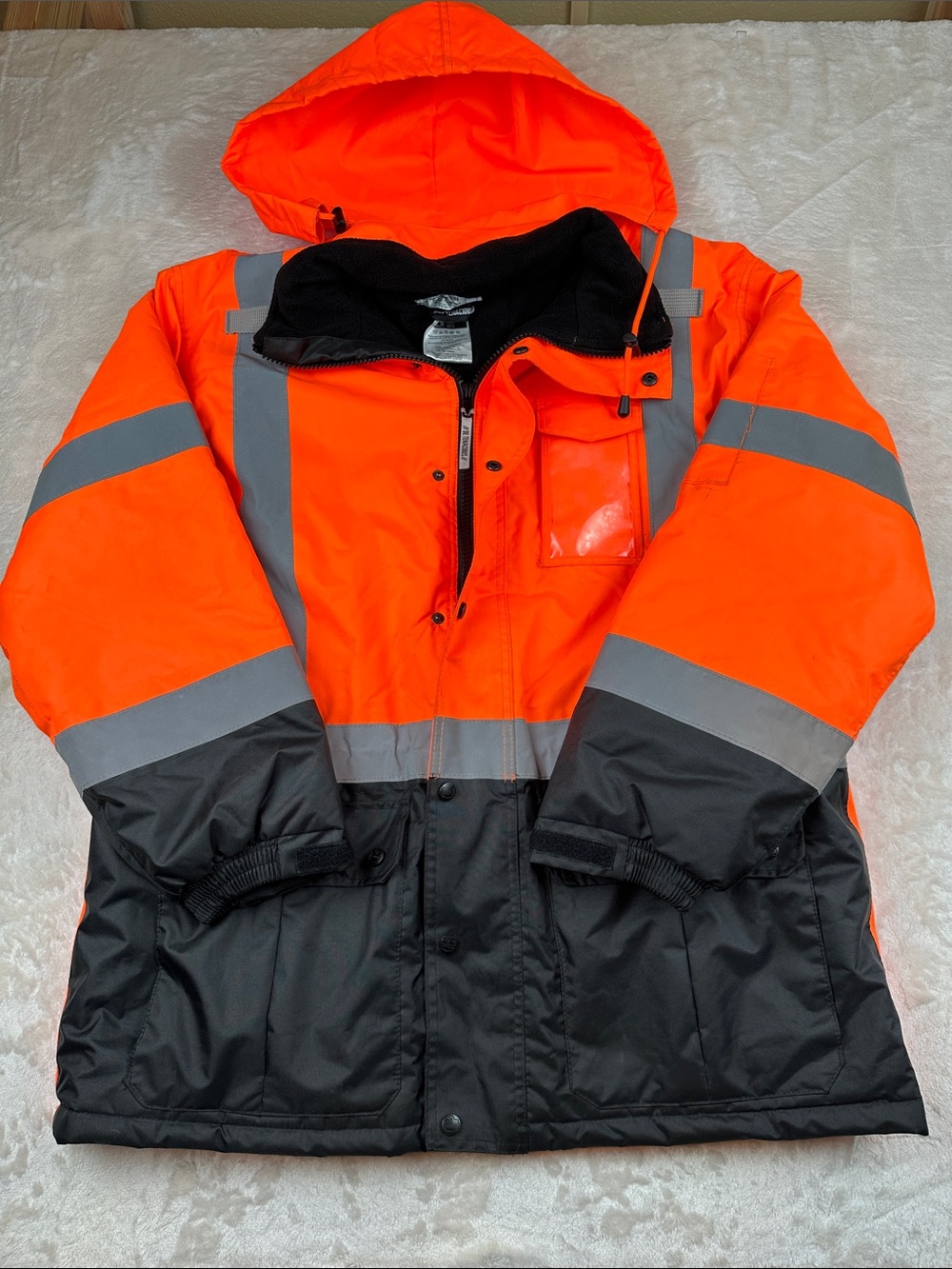 Ergodyne GloWear 8384 XL Hi Vis Orange Thermal Work Parka Class 3 Jacket